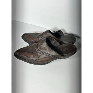 Womens roper western mule shoes size 7